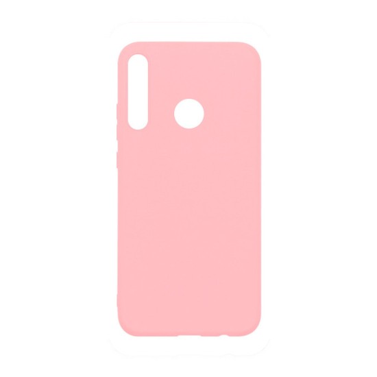 Capa de Silicone para Huawei P40 Lite E/Honor 9c Rosa